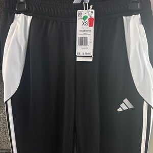 Adidas Kids Black and White Joggers